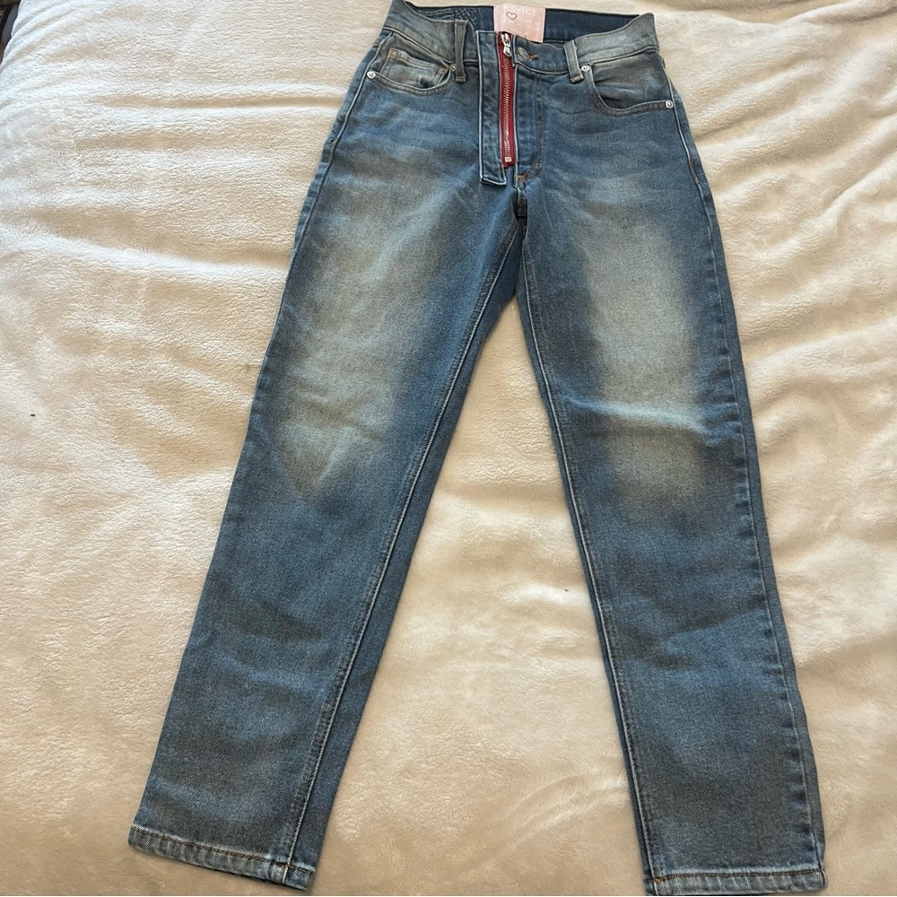 Revice Denim Mon Amour High Rise Crop jeans